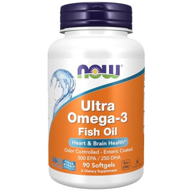 NOW Foods Ultra Omega 3 Fish Oil - B0015L2LBE