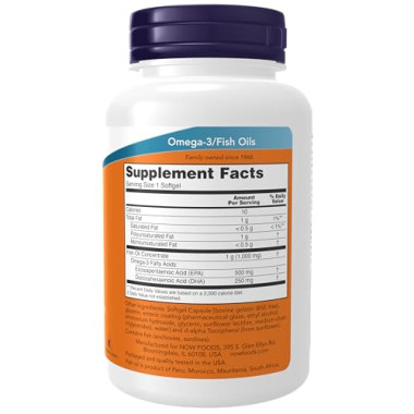 NOW Foods Ultra Omega 3 Fish Oil - B0015L2LBE
