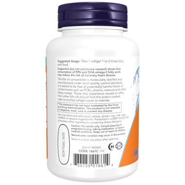 NOW Foods Ultra Omega 3 Fish Oil - B0015L2LBE