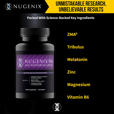 Nugenix ZMA Nighttime Sleep Aid - B00JPFH0NG