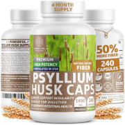 Number One Nutrition Psyllium Husk Helps Support Regularity - B07VMT6XJF