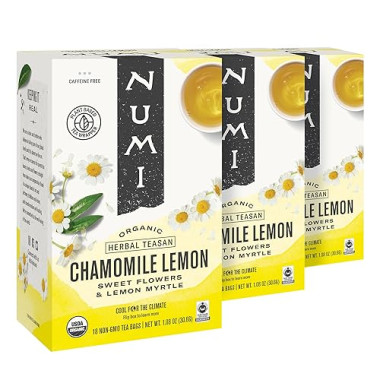 Numi Organic Herbal Chamomile Tea - B003ULL8HA