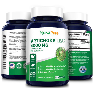 NusaPure Artichoke Leaf Antioxidant Support - B07HWX6NCH