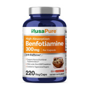 NusaPure Benfotiamine Promotes Healthy Blood Sugar - B0747S6Z49