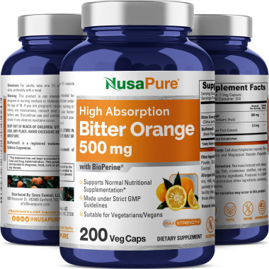 NusaPure Bitter Orange Vegetarian, GMO Free & Gluten Free - B078Y9C9QX