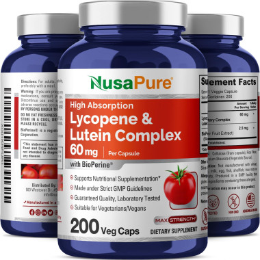 NusaPure Lycopene GMO-Free and Gluten-Free - B075QWWMW5