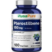 NusaPure Pterostilbene Supports Cardiovascular Health - B0758P4LG3 NusaPure Pterostilbene Supports Cardiovascular Health - B0758P4LG3