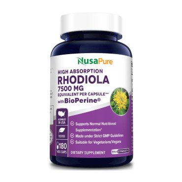 NusaPure Rhodiola Rosea Max Strength - B075DDB43G