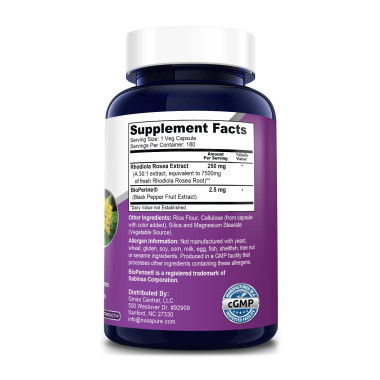 NusaPure Rhodiola Rosea Max Strength - B075DDB43G