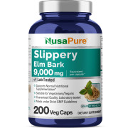 NusaPure Slippery Elm Non-GMO & Gluten Free - B0779GB2PB NusaPure Slippery Elm Non-GMO & Gluten Free - B0779GB2PB
