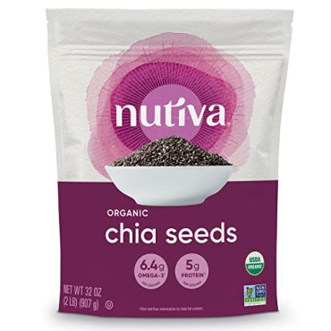 Nutiva Organic Chia Seed Black - B00AQFGL3O
