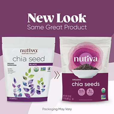 Nutiva Organic Chia Seed Black - B00AQFGL3O