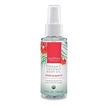 Nutiva Organic Coconut Body Oil - B07GRPZD87