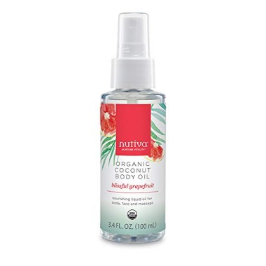 Nutiva Organic Coconut Body Oil - B07GRPZD87