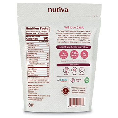 Nutiva Organic Ground Chia Seed - B0059HN0JW