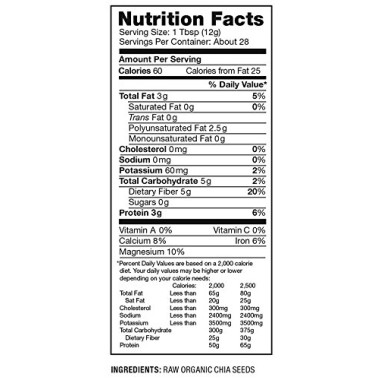 Nutiva Organic Ground Chia Seed - B0059HN0JW