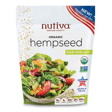 Nutiva Organic Hempseed Raw Shelled - B07978X4Q1