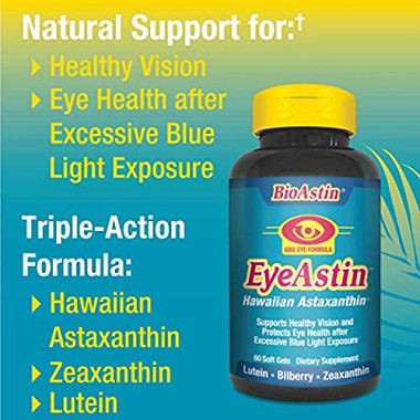 Nutrex Hawaii EyeAstin Hawaiian Astaxanthin - B07NCGM3H4