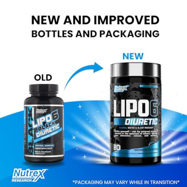 Nutrex Research Lipo-6 Black Diuretic - B07PNRGKKJ