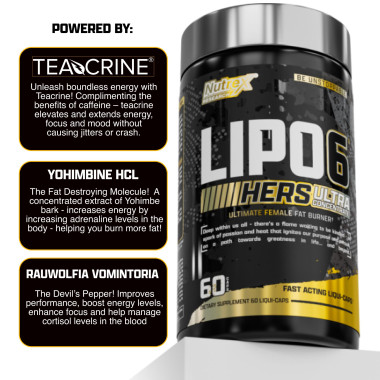 Nutrex Research Lipo-6 Black Hers Ultra Concentrate - B06ZYJVKJ1