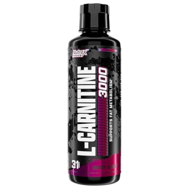 Nutrex Research Liquid Carnitine 3000 Berry Blast - B00YDLQ54C