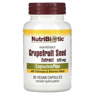 NutriBiotic Grapefruit Seed Extract With Echinacea & Artemisia Annua - B0019LTA0A