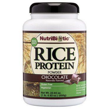 NutriBiotic Raw Rice Protein Chocolate - B00028PGRM