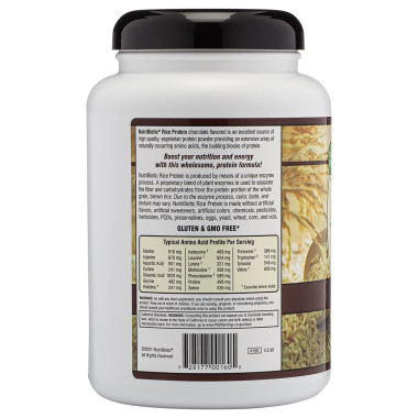 NutriBiotic Raw Rice Protein Chocolate - B00028PGRM