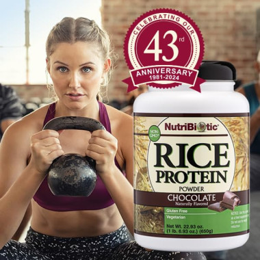 NutriBiotic Raw Rice Protein Chocolate - B00028PGRM
