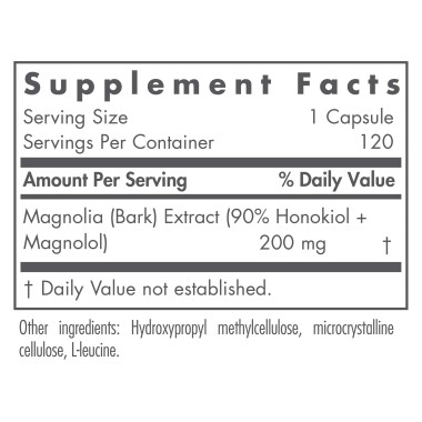 Nutricology Magnolia Bark (Relora) Hypoallergenic - B005172JD8
