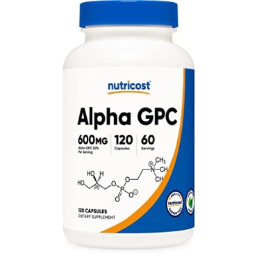 Nutricost Alpha GPC Non-GMO and Gluten Free - B076XNXLR2