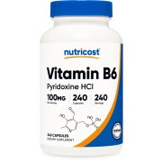 Nutricost Vitamin B6 Pyridoxine - B01IJ32F34