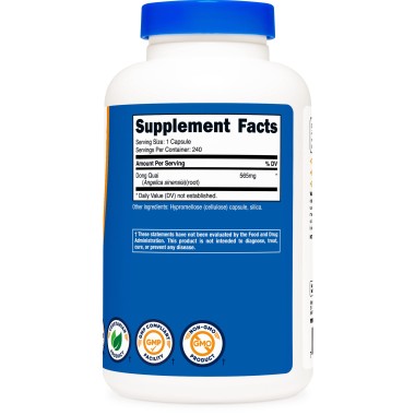 Nutricost Dong Quai Angelica Sinesis - B071JPSW8Q