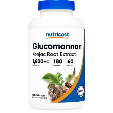 Nutricost Glucomannan Konjac Root Extract - B01HQZB4K6