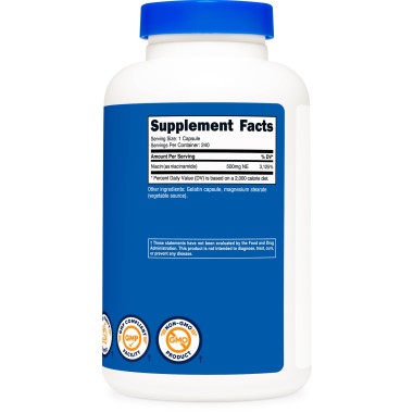 Nutricost Niacinamide (Vitamin B3) GMO-free Gluten-free - B01M9GIV8S