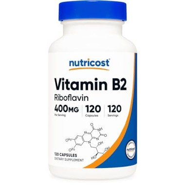 Nutricost Vitamin B2 (Riboflavin) - B01IG5JH90