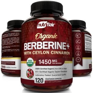 NutriFlair Premium Berberine Organic Ceylon Cinnamon - B07WHQLDM6