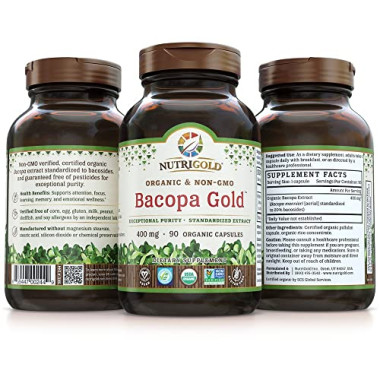 Nutrigold Organic Bacopa - B004S5SN66