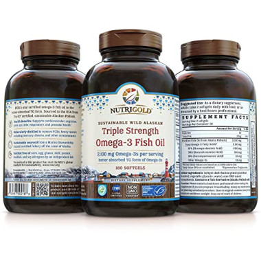 Nutrigold Triple Strength Omega-3 Gold - B004O2I9JO
