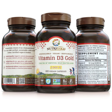 Nutrigold Vitamin D3 Gold - B005G73N3I