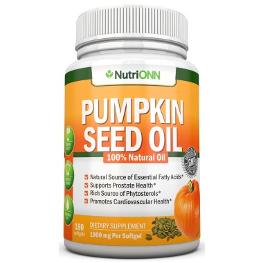 NutriONN Pumpkin Seed Oil 100% Natural - B017BT2BAO
