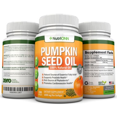 NutriONN Pumpkin Seed Oil 100% Natural - B017BT2BAO