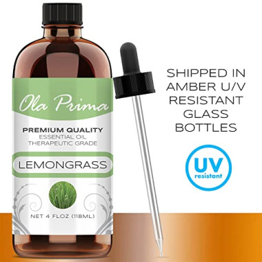 Ola Prima Premium Quality Lemongrass Essential Oil - B07H511QLW