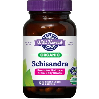 Oregon's Wild Harvest Schisandra Organic Herbal Supplement - B00E3BYFPS