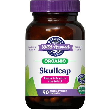 Oregon's Wild Harvest Skullcap Relax & Soothe - B000OO0U2K
