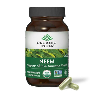 Organic India Neem Supports Skin and Immune Health - B003PGCU4A