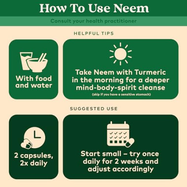 Organic India Neem Supports Skin and Immune Health - B003PGCU4A
