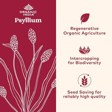 Organic India Psyllium Organic Whole Husk Fiber - B0016AXN7A
