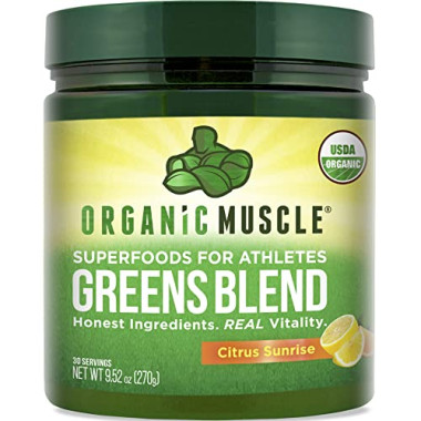 Organic Muscle Certified Organic Superfood Greens - B07MTM5T7P