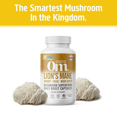 Organic Mushroom Nutrition Lions's Mane - B07NRFNR16